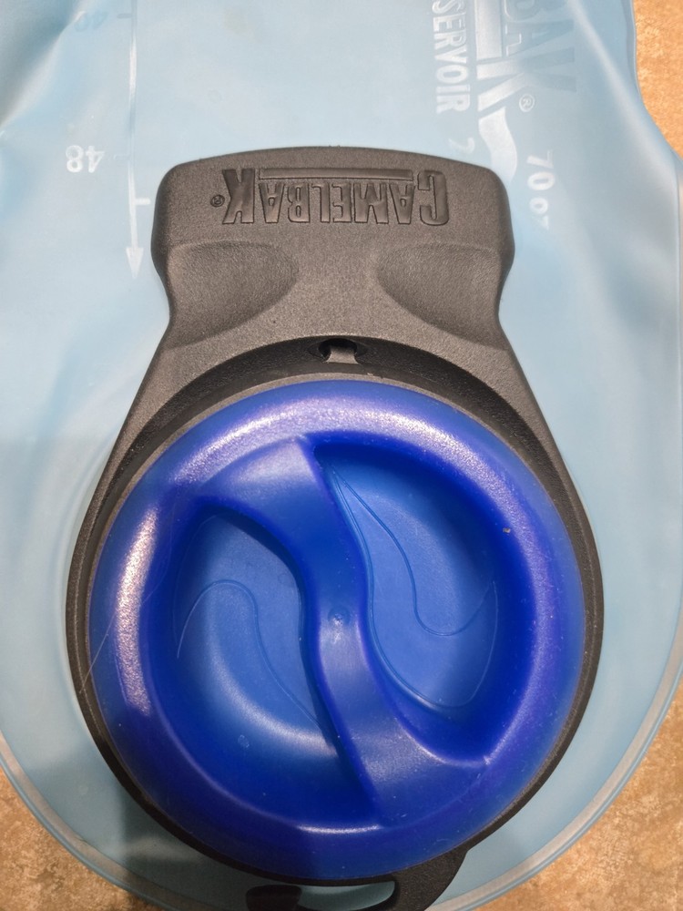 CAMELBAK Fourteener Backpack Yellow Grey Hydration Pack Hiking 3L Bladder EUC