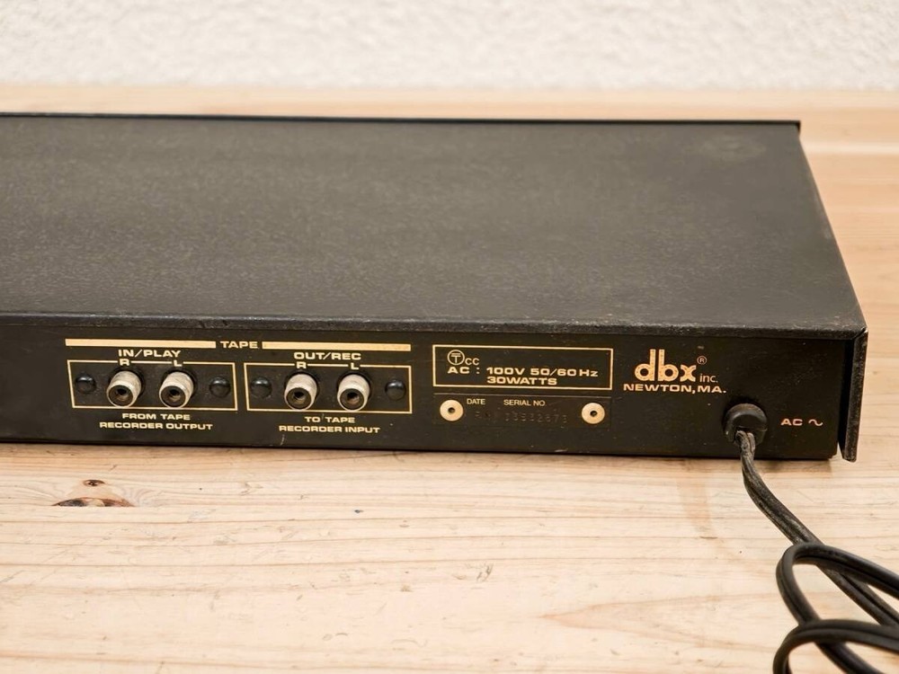 dbx Model 353 Dynamic Range Expander Audio Rack Processor AS-IS