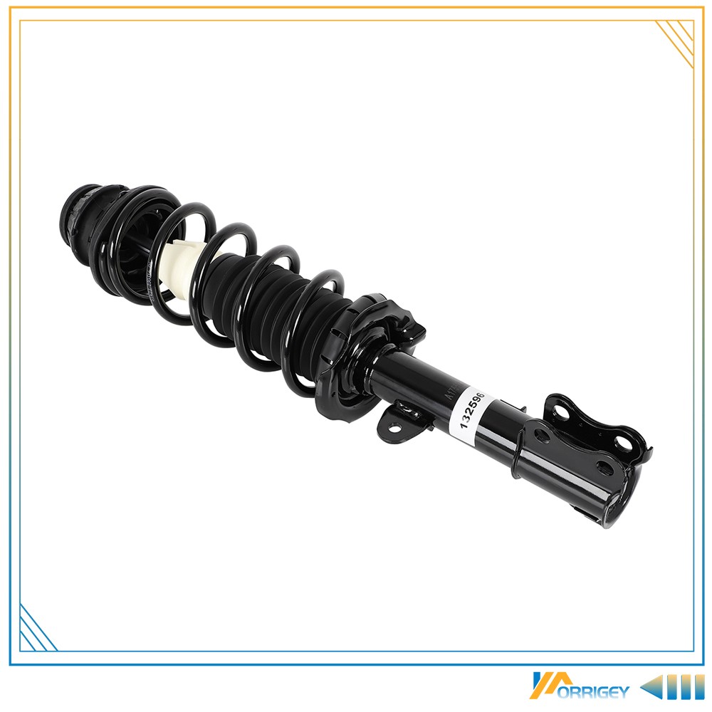 2Pcs Front Complete Struts Shock Absorbers For 2012-2019 Nissan Versa Note