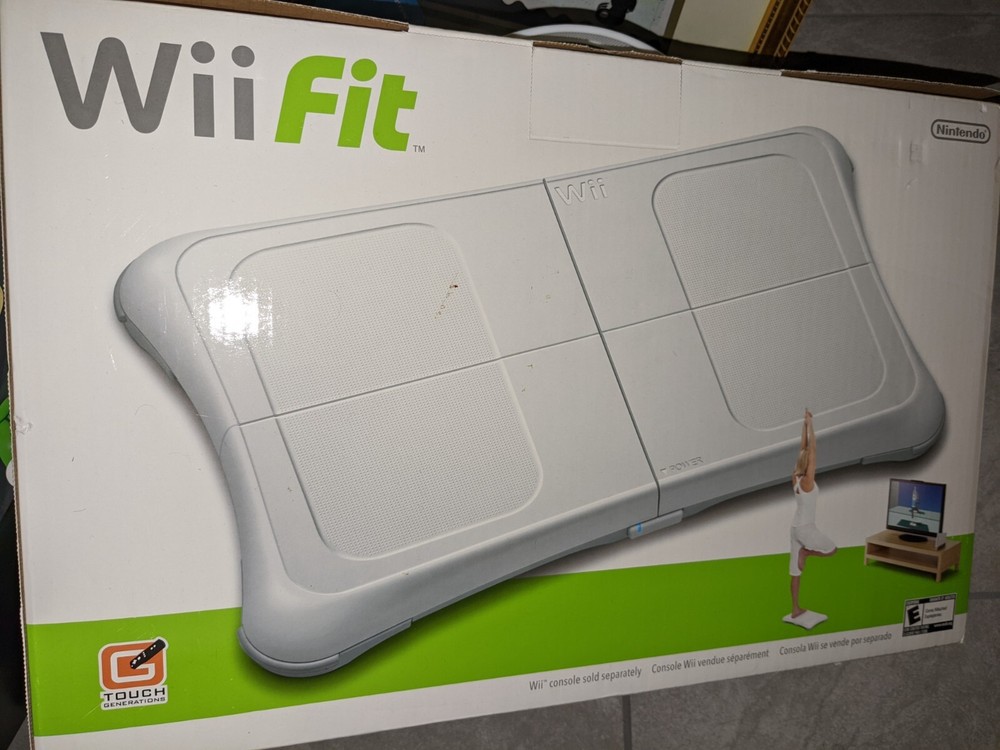 New Wii Fit Balance Board Complete With Wii Fit Game Bundle Nintendo