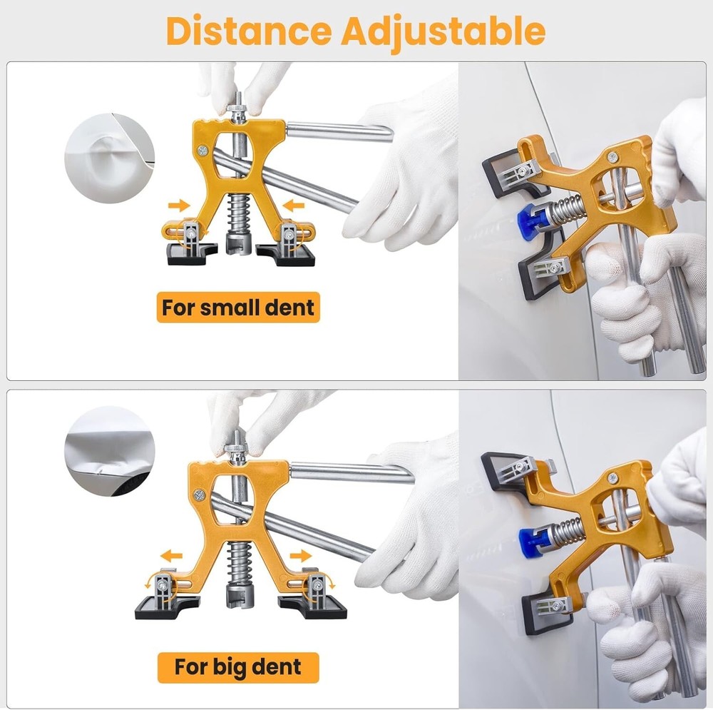 Car Dent Puller, Paintless Dent Removal Kit