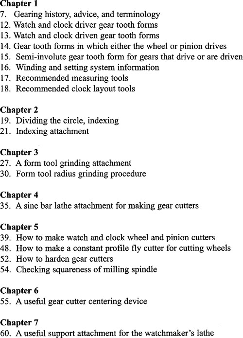 Clock & Watch Makers Guide to Gear Making Horology