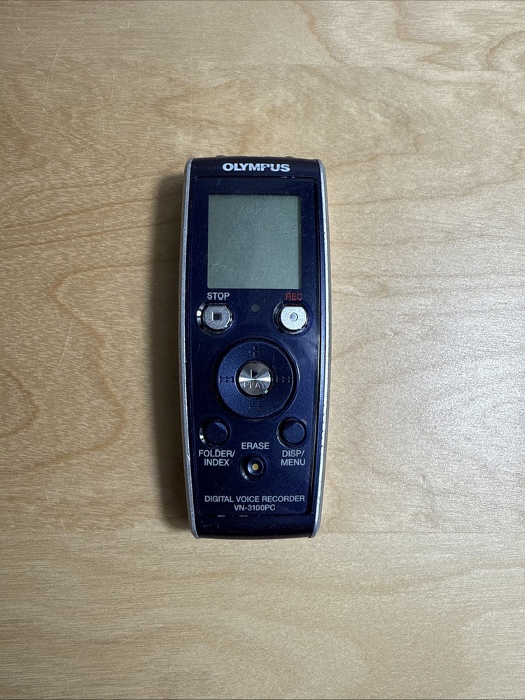 WORKING Olympus Handheld Digital Voice Recorder VN-3100PC