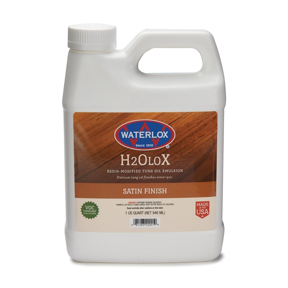 Waterlox H2OLoX Water Based - Satin Finish - Quart