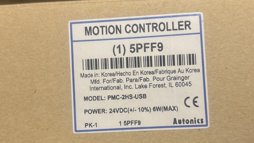 Autonics PMC-2HS-USB Motion Controller, 2-Axis control, USB/RS232C, Programmable