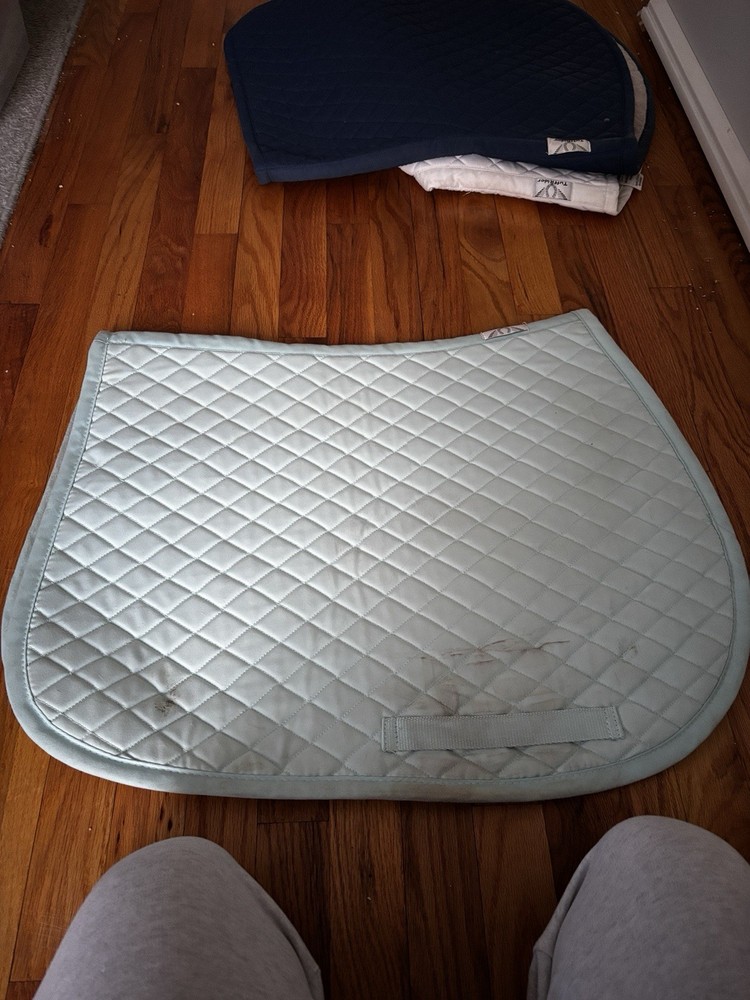 Light Teal All Purpose Basic Saddle Pad Tuff Rider
