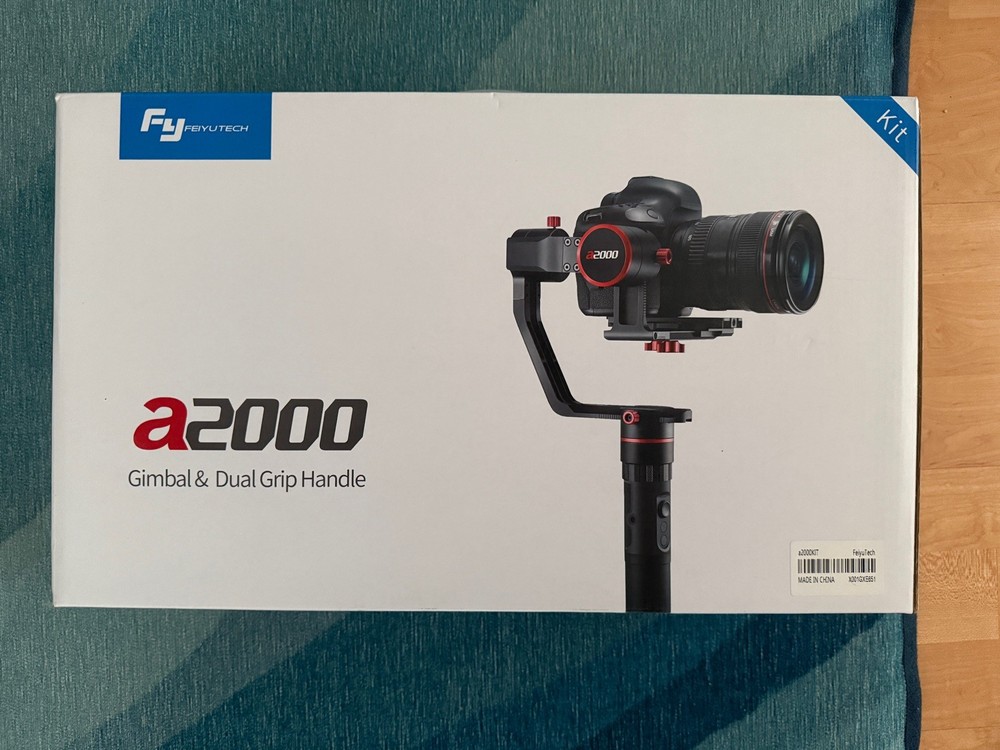 FEIYU TECH A2000kit Gimbal & Dual Grip Handle 2.5kg Max Payload