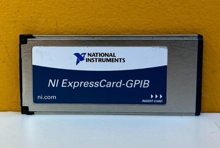 National Instruments 192072C-01L ExpressCard-GPIB Interface Card. Tested!