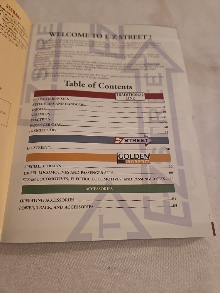 2012, Williams By Bachmann, Train Catalog, Paperback