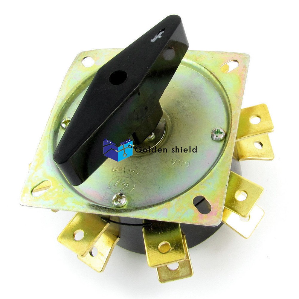 16 Terminals Rotary Selector Changeover Switch for Welding Machine 380V 63A