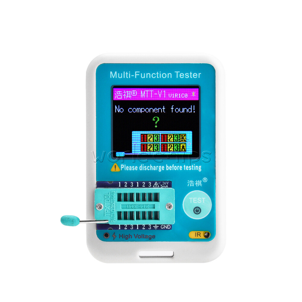 Multi-function MTT-V1 High Precision Transistor Tester Diode Type-C USB Charging