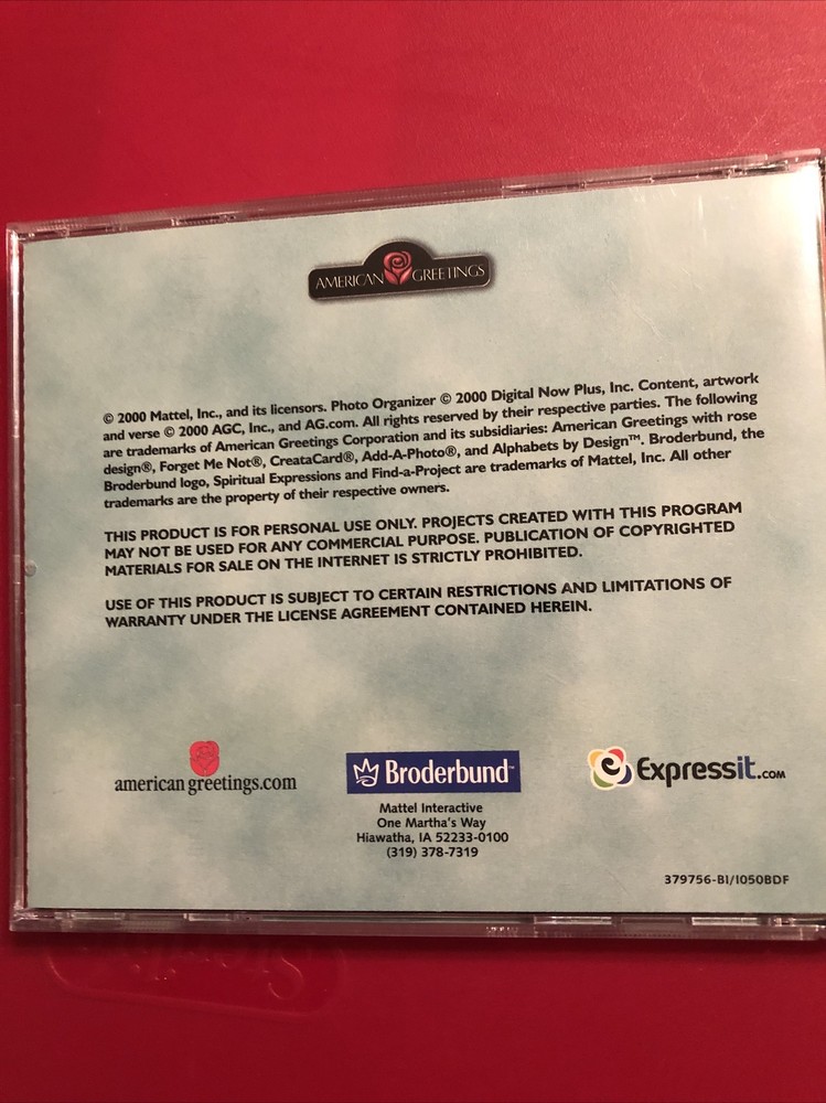 American Greetings Scrapbooks And More CD