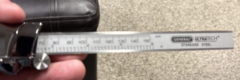 General Tools DIGITAL CALIPER No. 147 Inside Outside Step Range 6” New in Case