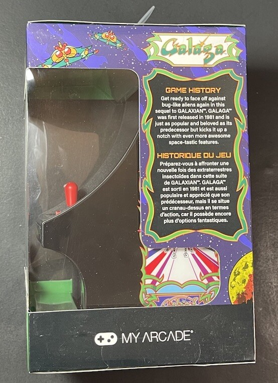 My Arcade Micro Player Retro Arcade [ Galaga ] NEW