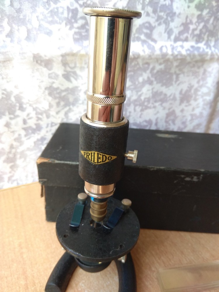 Rare Vintage antique ORIGINAL Microscope Friledo retro tool device
