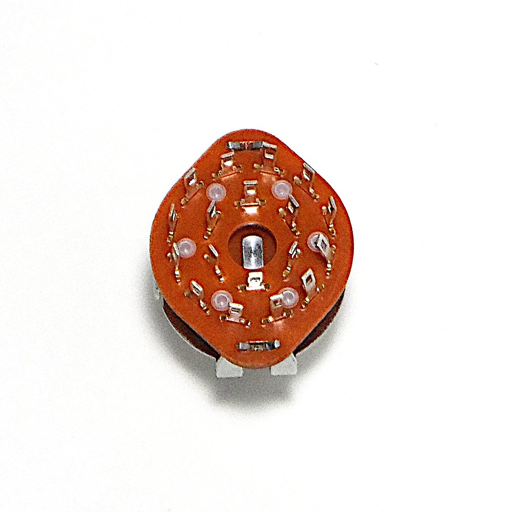 Alpha Rotary Switch 6 Pole 2 Position D-Shaft Panel Mount with Solder Lug