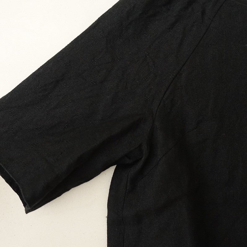 Lisette Linen Raglan Sleeve Pullover Blouse Size 38