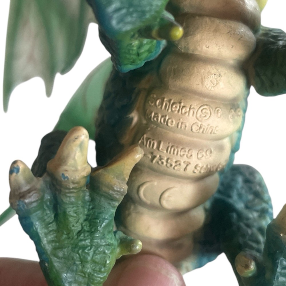 Schlick Green Mythical Dragon 6”x4”