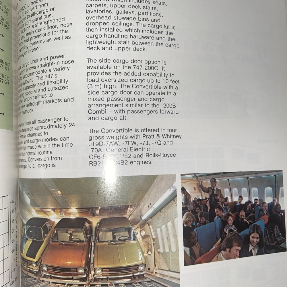 Boeing 747 A Technical Summary 1978