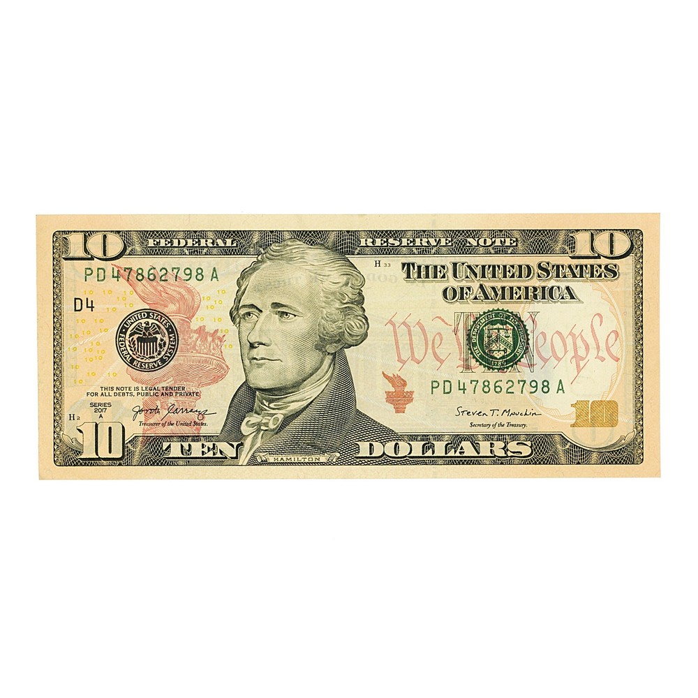 USA $10 2017A XF