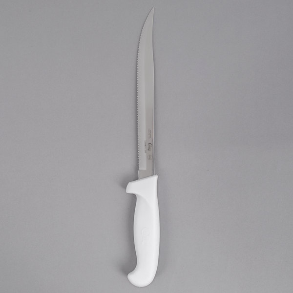 Choice 9" White Serrated Edge Utility Knife