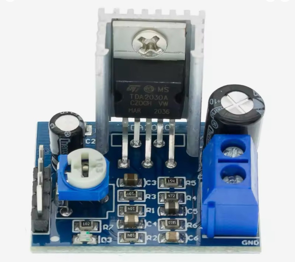 TDA2030 Audio Amplifier Board Module DC 6-12V Single Channel