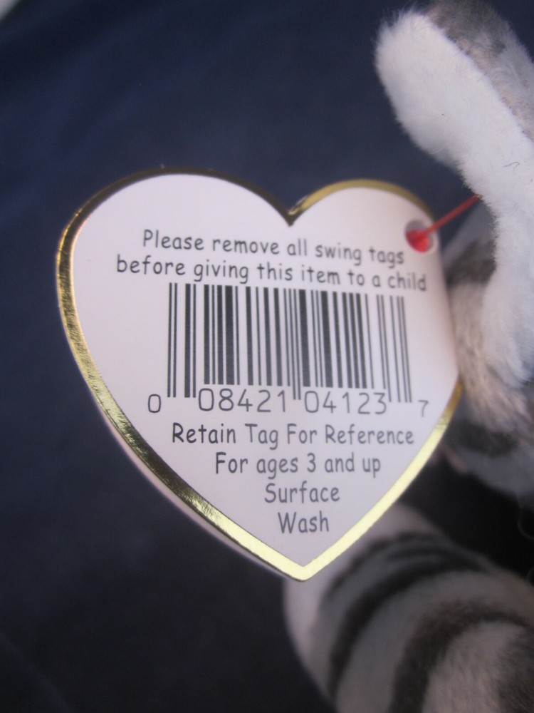 TY Beanie Babies Cat Prance VINTAGE NEW with TAG