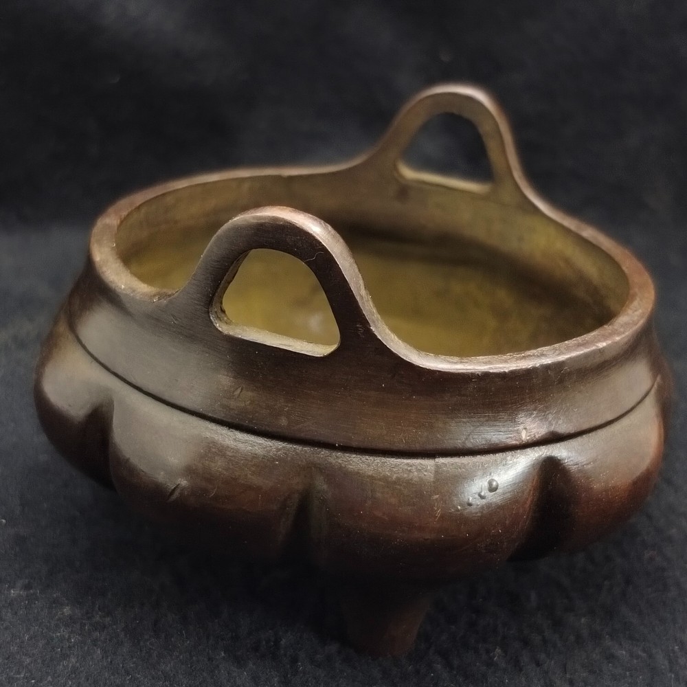 Large pumpkin incense burner