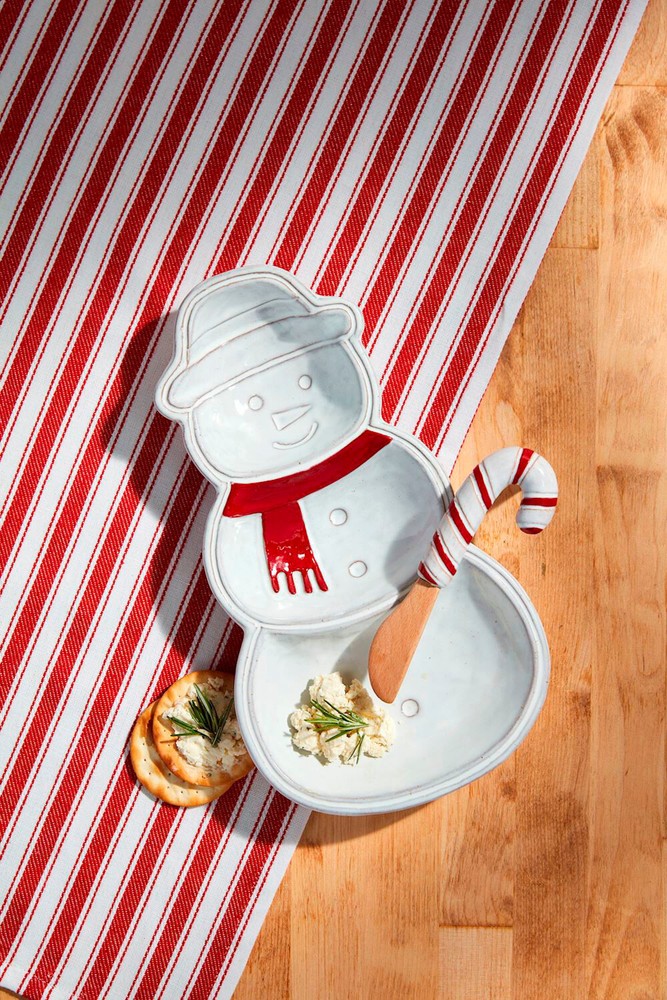 Mudpie - Snowman Triple Tidbit Set - 41860076