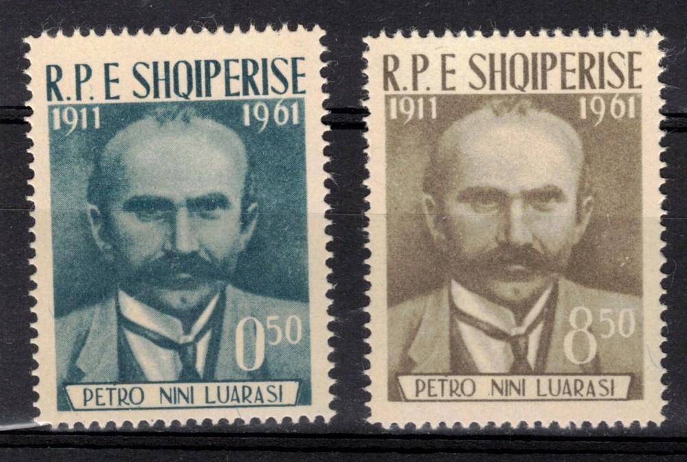 ALBANIA Scott 607-8 Mint NH