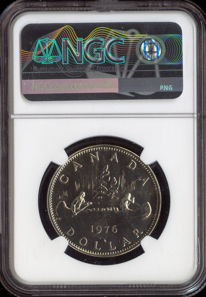 1976 Canada Dollar $1 NGC MS65 UNC SET - Quality