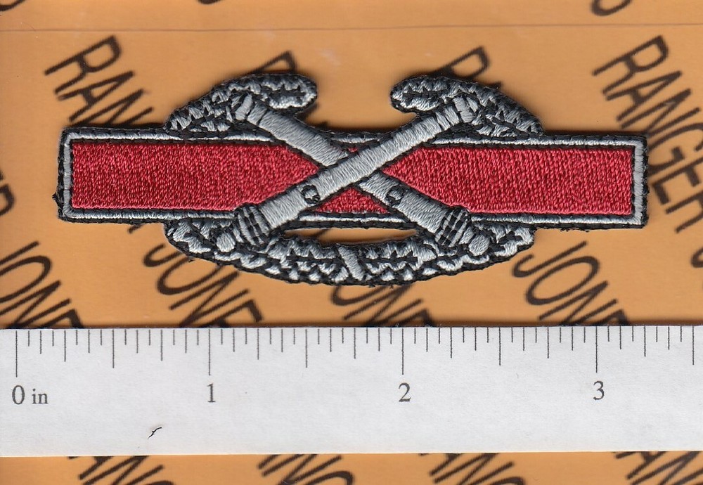 US Army Combat Artillery Badge proposed 3" qualification cloth patch c/e