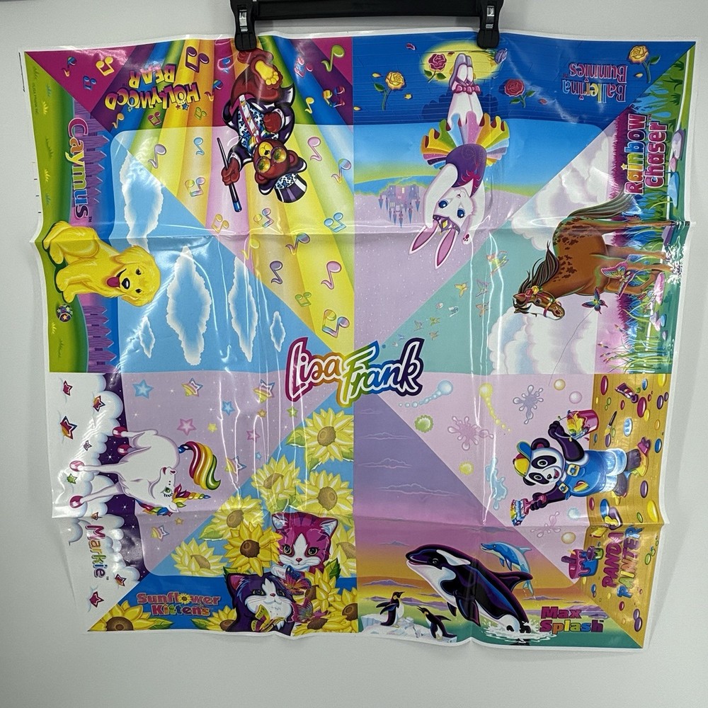 Lisa Frank Catch A Character Game REPLACEMENT Mat