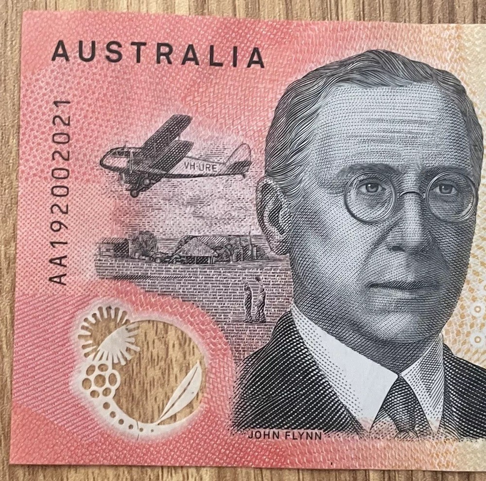 2019 $20 First Prefix AA19 Australian Polymer Banknote Twenty Dollar AA 19