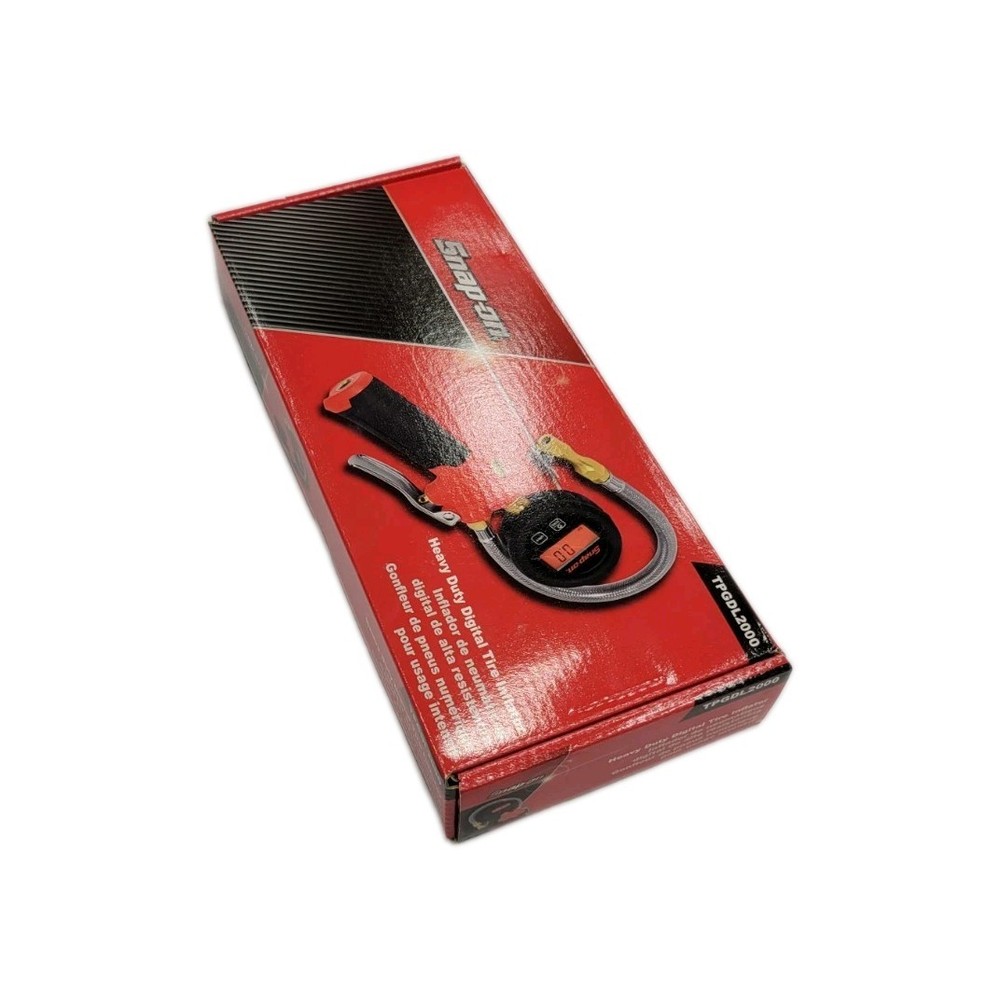 Snap-on Tools NEW Heavy Duty Digital Tire Inflator RED TPGDL2000