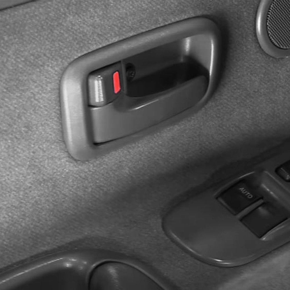 Interior Driver Door Front Handle Plastic Black for Toyota Tundra 2000-2006