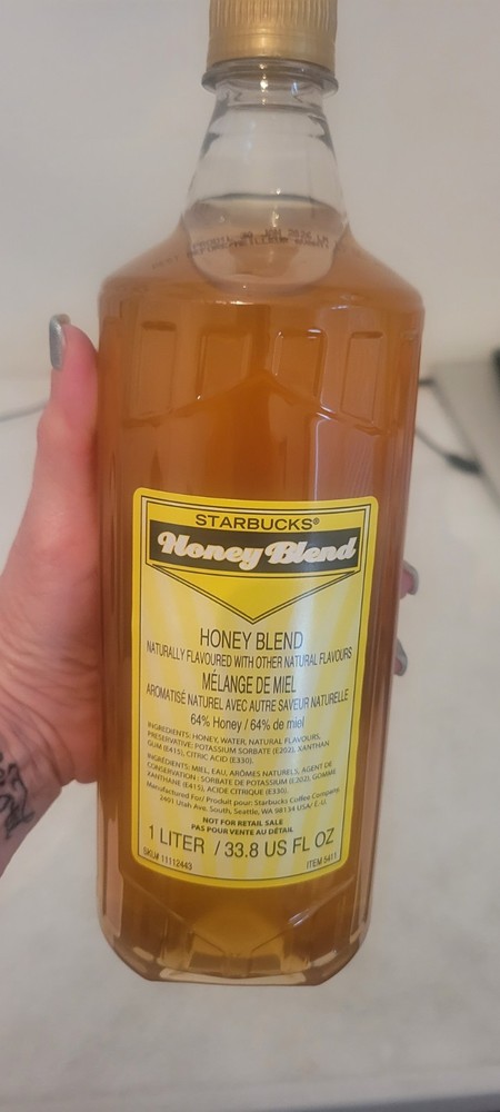 Starbucks Honey Blend  Syrup EXP OCT  2026