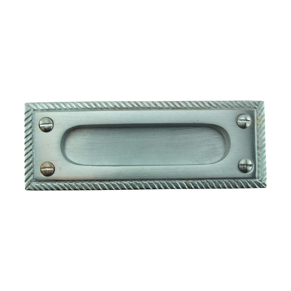 Rope Sash Lift Satin Chrome Brass Rectangular Finish Renovators Supply