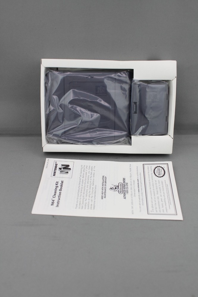 NINTENDO 64 ORIGINAL CLEANING KIT IN BOX