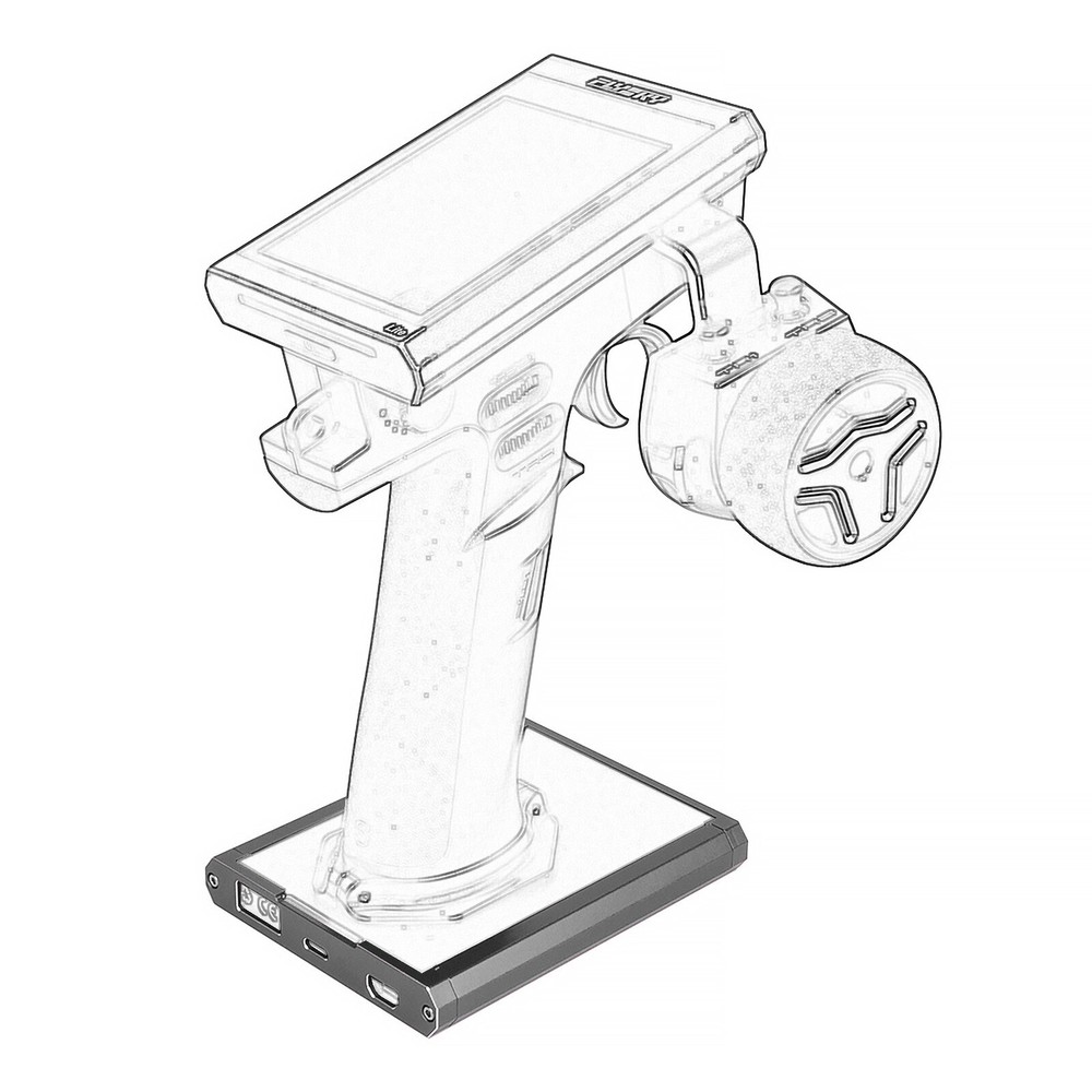 Alu RC Protector Base frame for Flysky NB4 Lite NB4 Protect Support