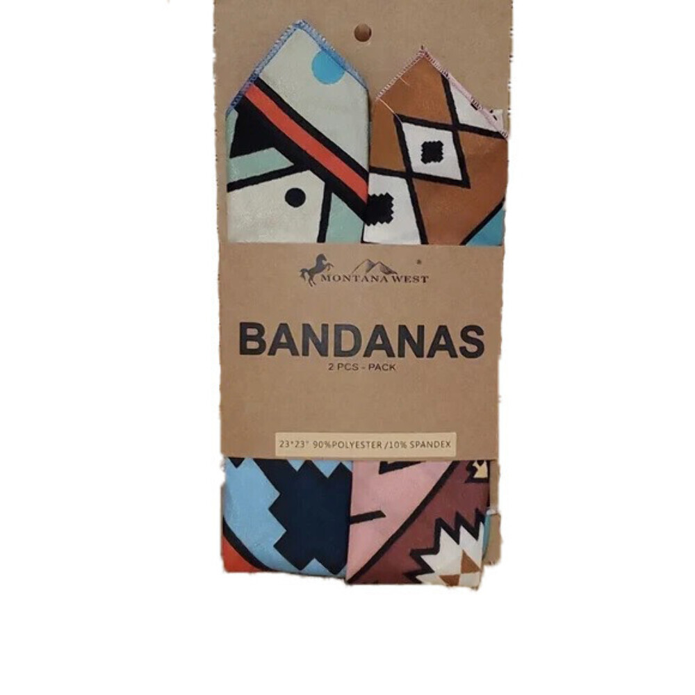 Montana West Bandana Perfect Accessory 2 Pack