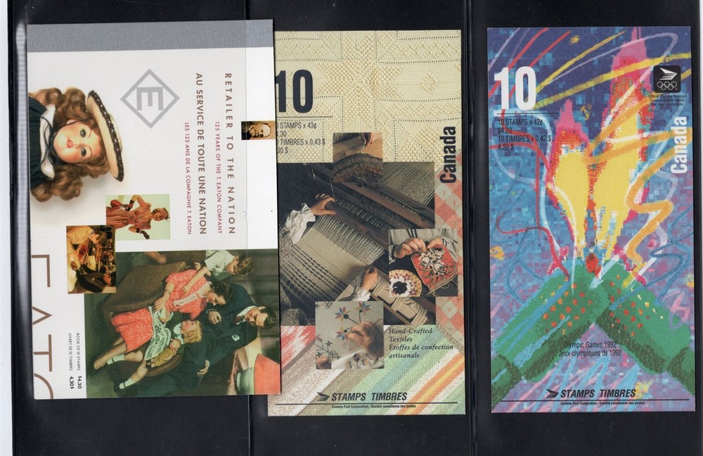 CANADA MINT NH STAMP COLLECTION COMPLETE BOOKLETS #3