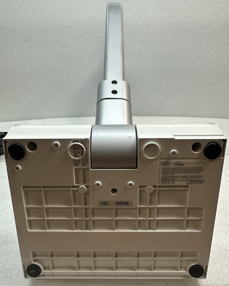 Elmo TT-02RX OverHead Digital Projector Document Camera Tested