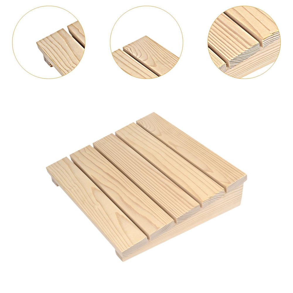 Wooden Sauna Headrest Sauna Backrest Sauna Accessory