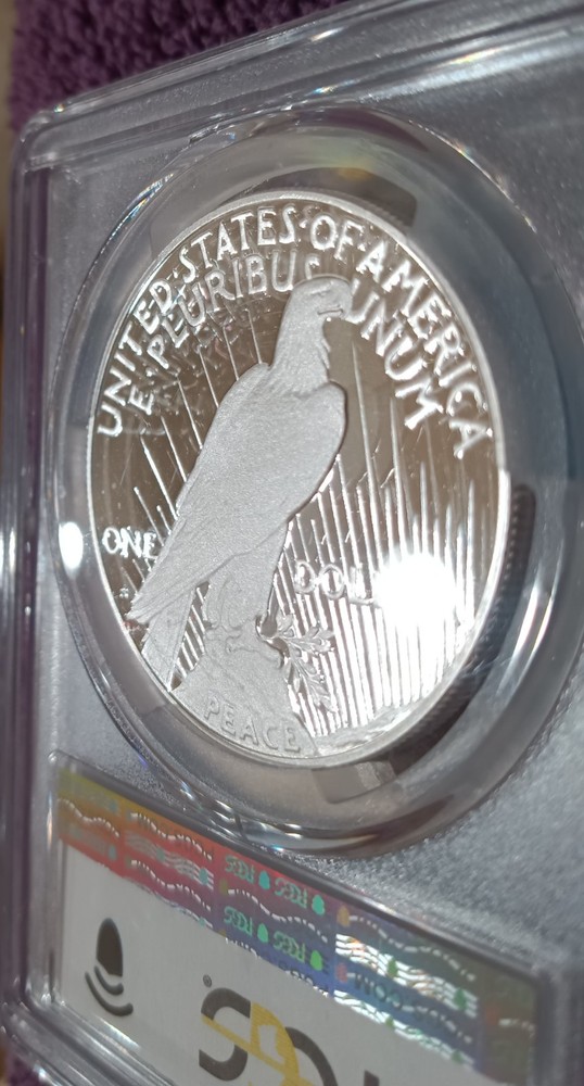 2023-S Peace dollar, PCGS Proof PR-69 DCAM
