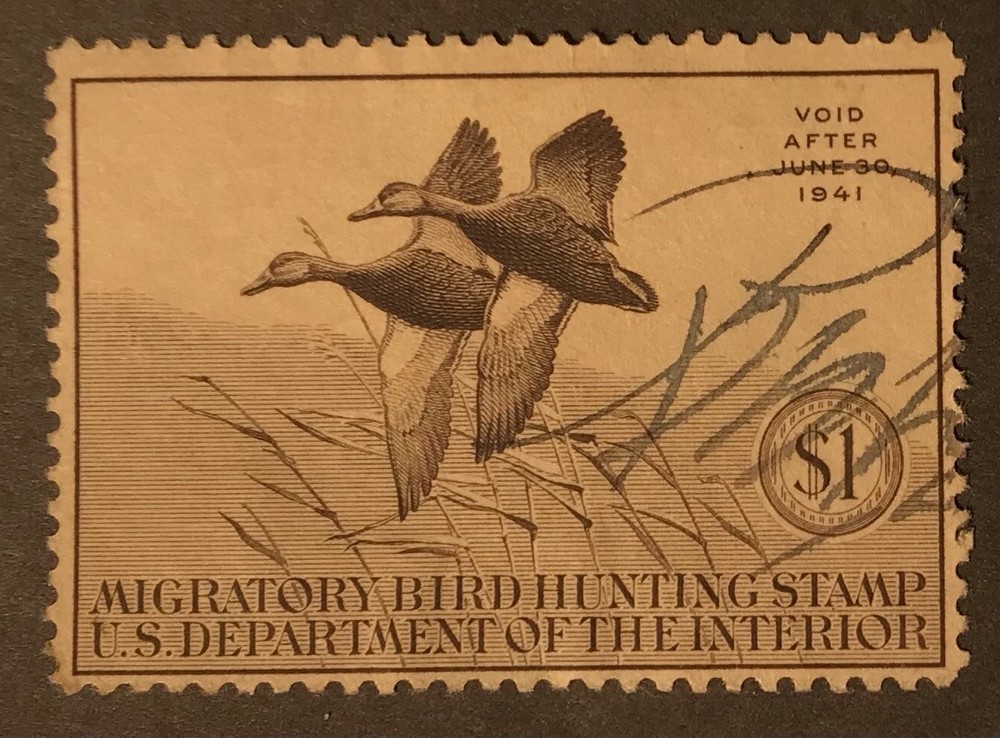 US Duck Stamps # RW7 Used VF