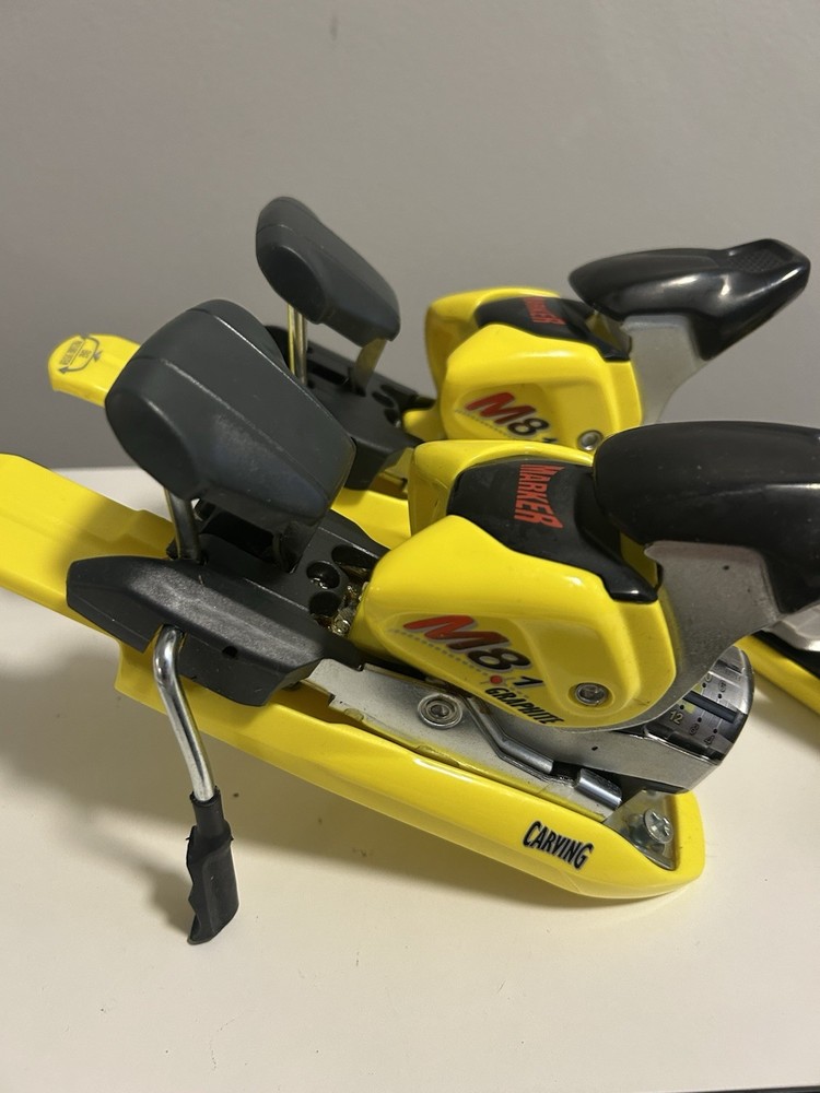 Marker M8.1 Ski Bindings Graphite