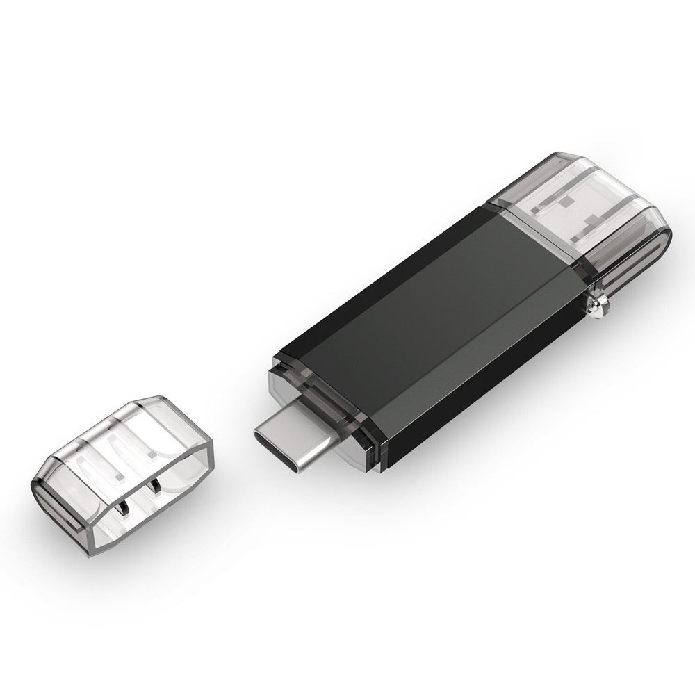 High Speed USB 3.0 Flash Drive 128G Type C Memory Photo Stick for iPhone Android