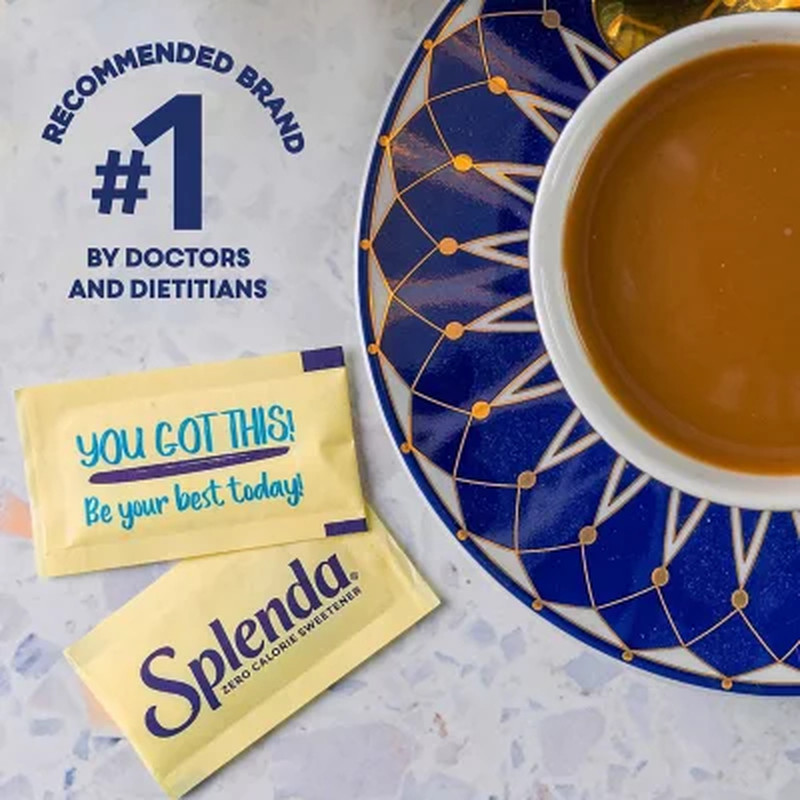 Splenda Zero Calorie Sweetener Packets, 1,000 Ct.