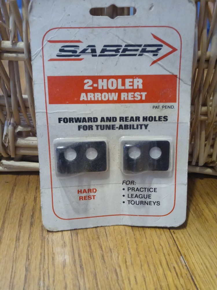 Saber 2-holer Arrow Rest Hard Rest